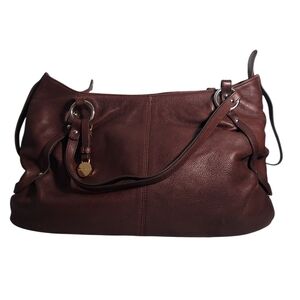 Francesco Biasia Brown Leather Bag